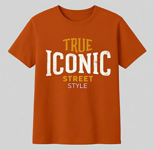 TRUE ICONIC Street Style T-Shirt – Bold Urban Vibes