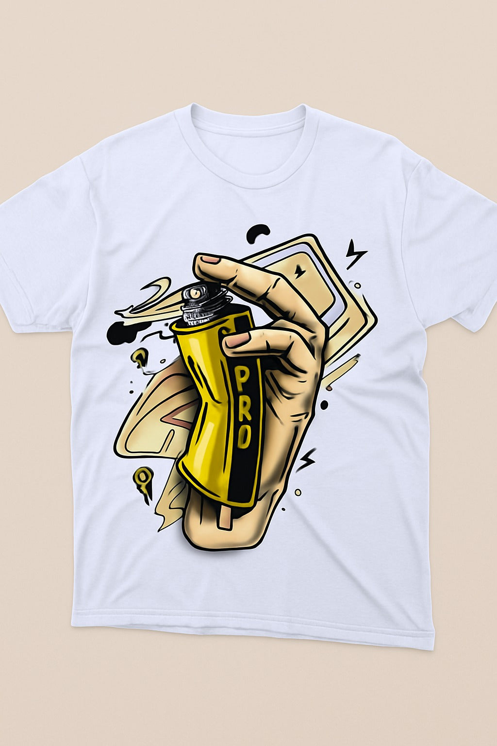 Urban Pro Spray Tee – Bold Streetwear Art